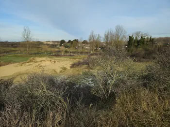 Oostnieuwkerke duinen wandeling in de koude (België)